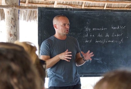 Jan er grundlægger af Zanzibar Højskolen